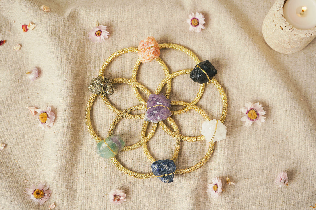 Cleansing Rituals for the New Moon Using Chakra Candles & Crystals